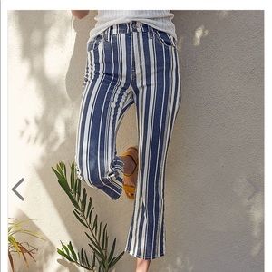 Lucky Brand Bridgette High Rise Cropped Boot Jean